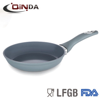 Eco-Friendly forged aluminum grey ceramic frypan